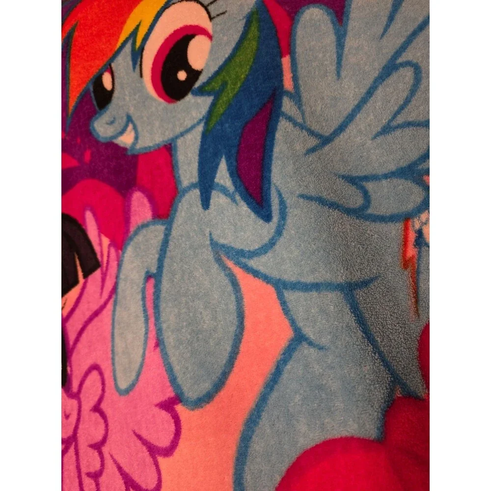 My Little Pony MLP Best Friends Micro Raschel Super Plush Blanket 55